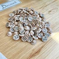 DISCOUNT Small Coins - Numbers 1-100