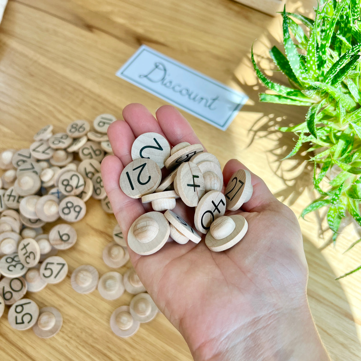 DISCOUNT Small Coins - Numbers 1-100