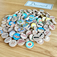 DISCOUNT Small Coins - Life Cycle Set 1