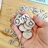 DISCOUNT Small Coins - Alphabet
