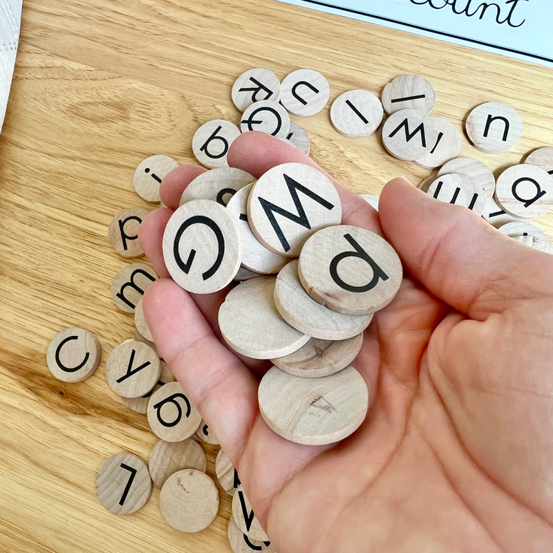 DISCOUNT Small Coins - Alphabet