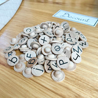 DISCOUNT Small Coins - Alphabet