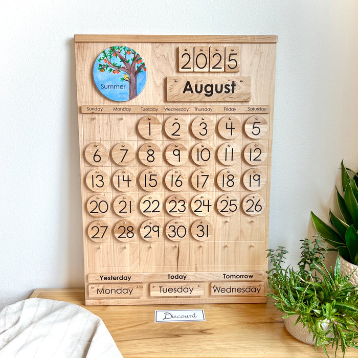 DISCOUNT Maple School Calendar