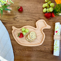 Wooden Animal Plate – Snack Tray, Cutting Board & Charcuterie Board in One