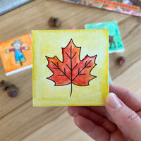 Mini Canvas - Autumn Objects