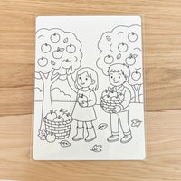 Paintable Watercolor Pictures - Autumn Themed
