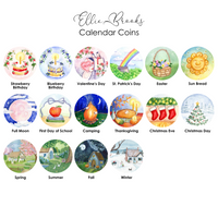 Ellie Brooks - Calendar Coins