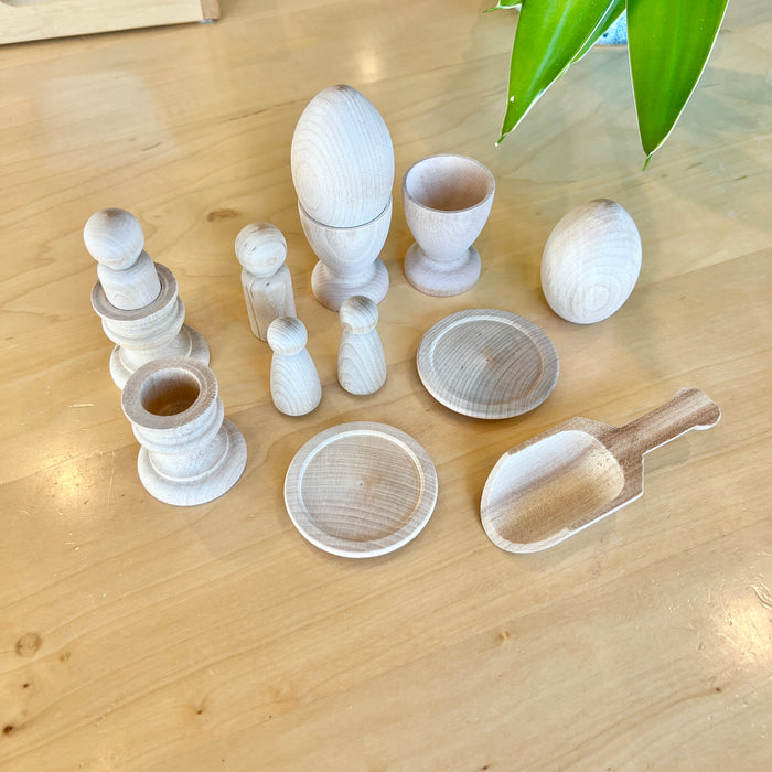 Wooden Loose Parts - Set 1