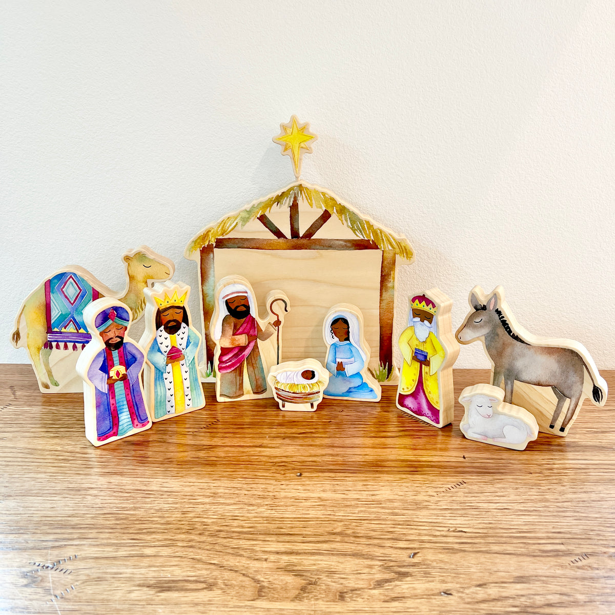 Nativity Wooden Toys Set