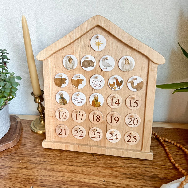 Natural Nativity Advent Calendar
