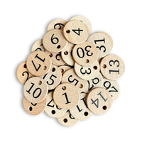 Replacement Number Coins for Home Calendar