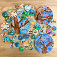Picture Coins for Calendars & Charts