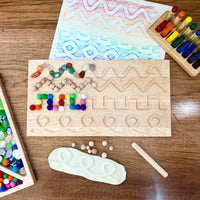 Reversible Prewriting/Shapes Tracing Board