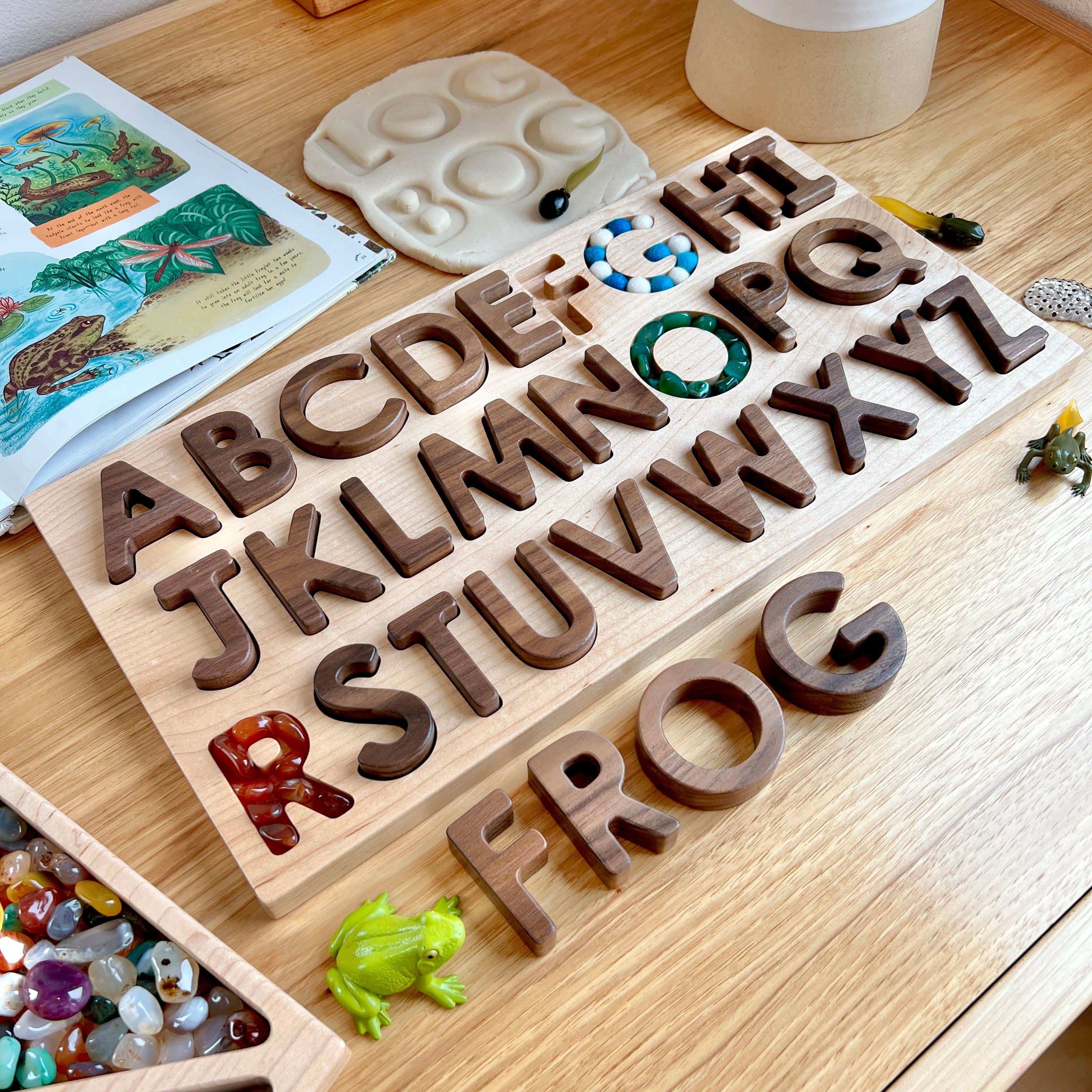 Alphabet Puzzle - Uppercase – Treasures From Jennifer