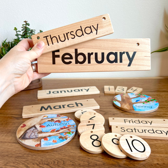 Replacement Pieces - School Calendar