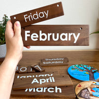 Replacement Pieces - School Calendar