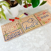 PDF: Sewing Board "Alphabet Designs"