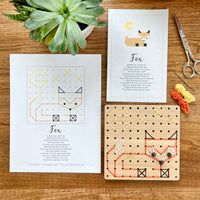 PDF: Sewing Board "Meadow Designs"