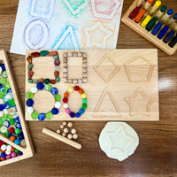 Shapes Tracing Board
