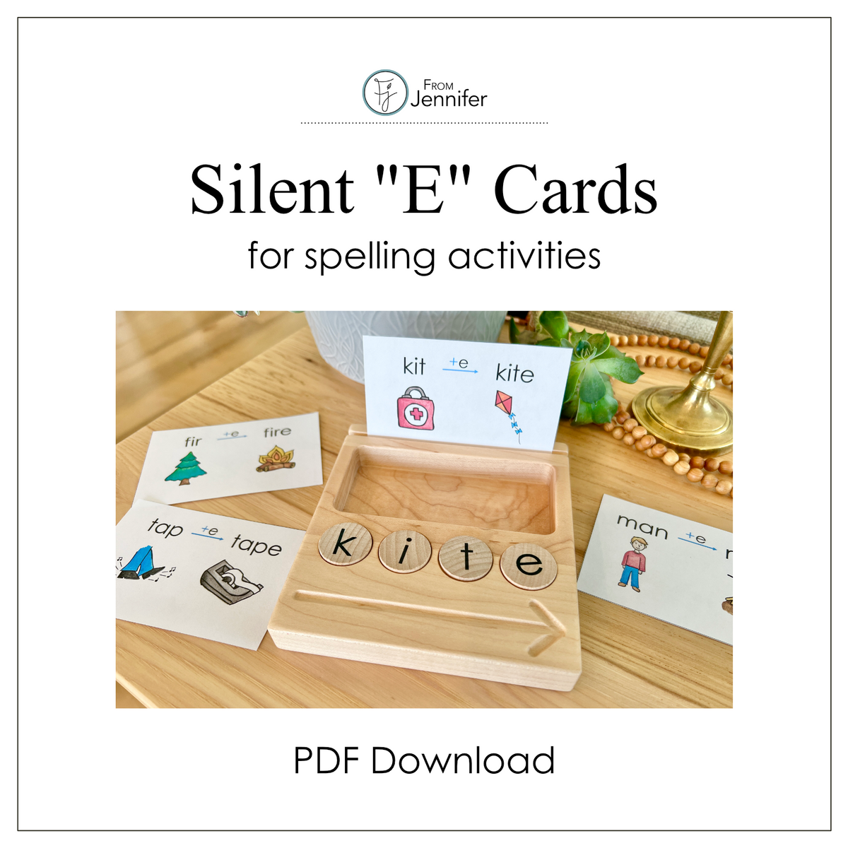 PDF: Silent "E" Cards