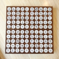 Small Coins - Alphabet Cursive Set