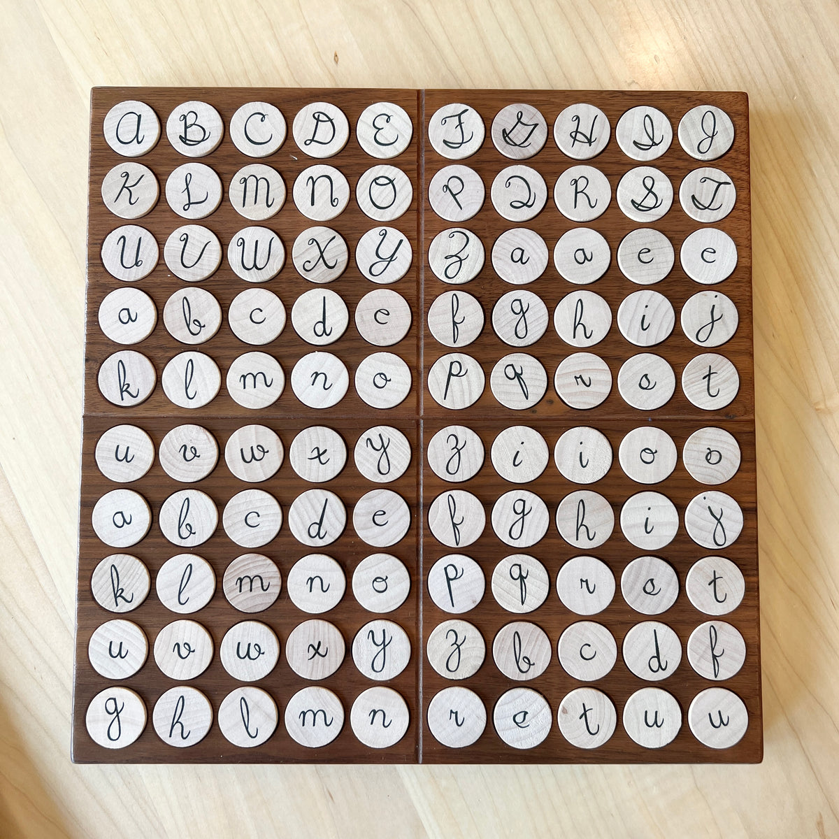 Coin Cursive Small Coins - Alphabet Cursive Set – Treasures From Jennifer