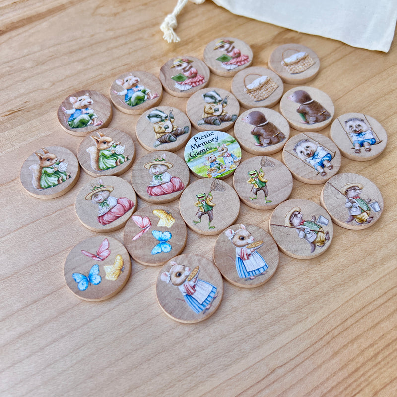 Small Coins - "Picnic" Memory Game