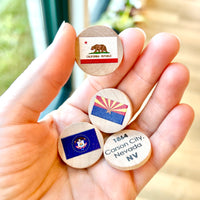 Small Coins - U.S. Flags