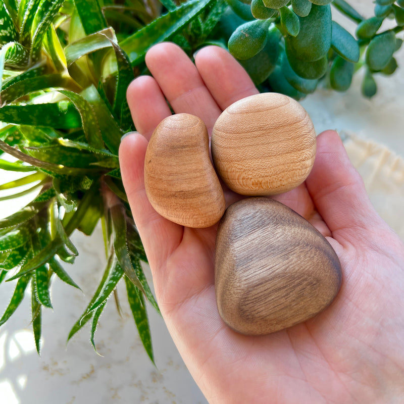 Soothing Wood Stones