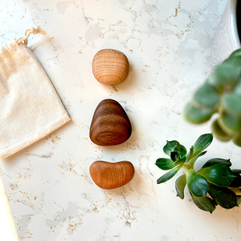 Soothing Wood Stones