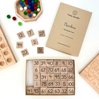 Square Tiles - Numbers Set