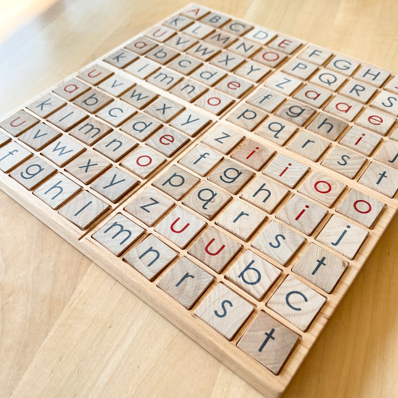 Square Tiles - Alphabet Set