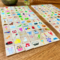 Square Tiles - Alphabet Objects