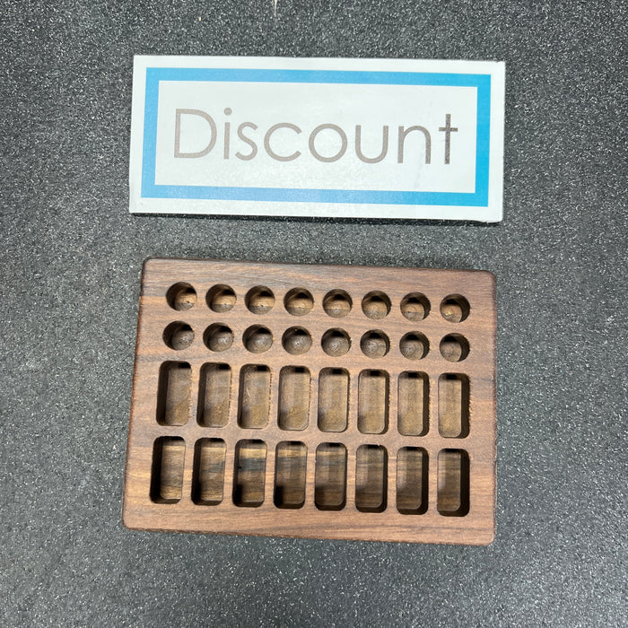 DISCOUNT Stockmar Crayon Holder - 16 Sticks/16 Blocks