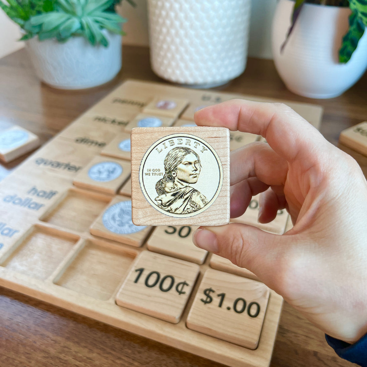 U.S. Money Tray and Cards