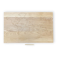 USA and Continents Tracing Board