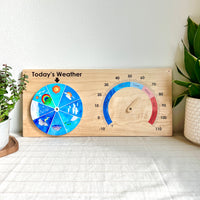 Horizontal Weather Chart