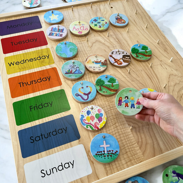 Weekly Chart - Fits 2.5 Inch Coins