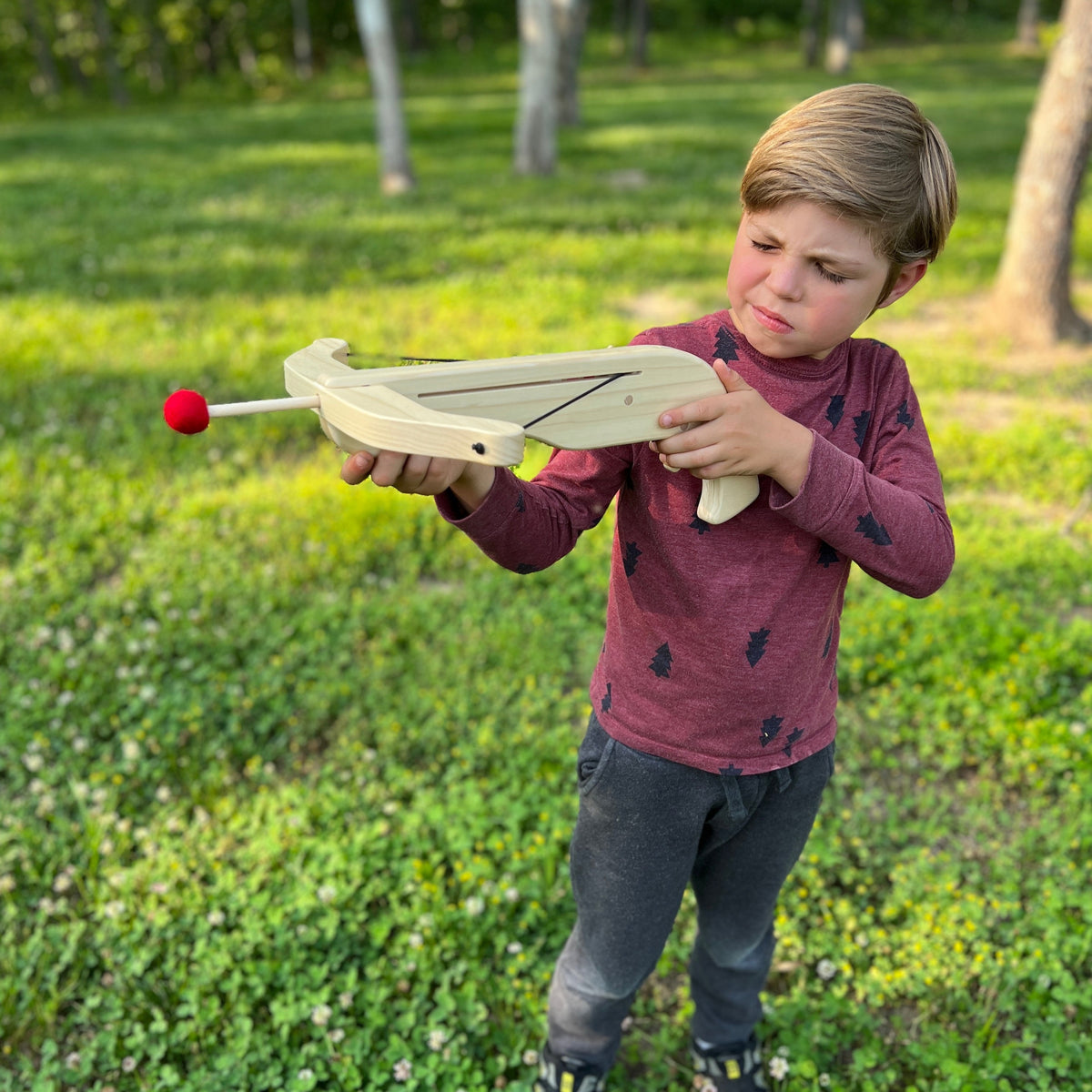 TO BE DISCONTINUED: Wooden Toy Crossbow