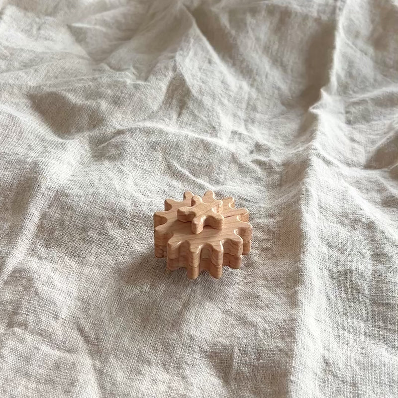 Wooden Gear Fidget Spinner