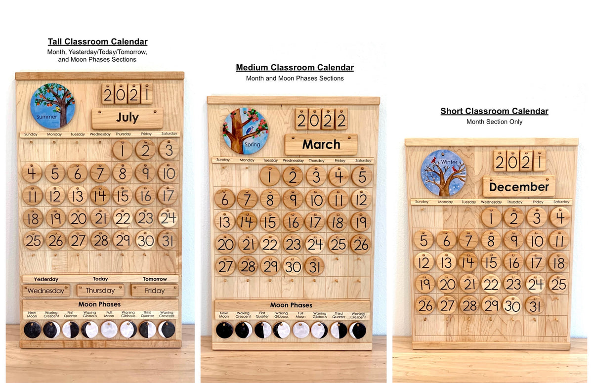 Classroom Calendar - Maple