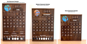 Classroom Calendar - Walnut