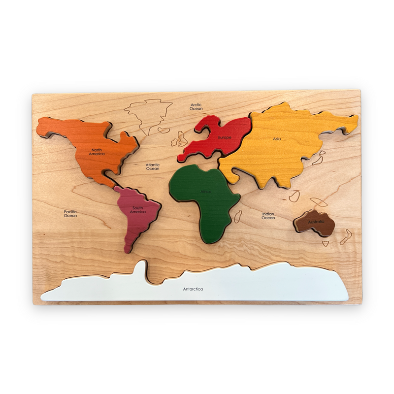 Continents Puzzle