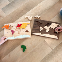 Continents Puzzle