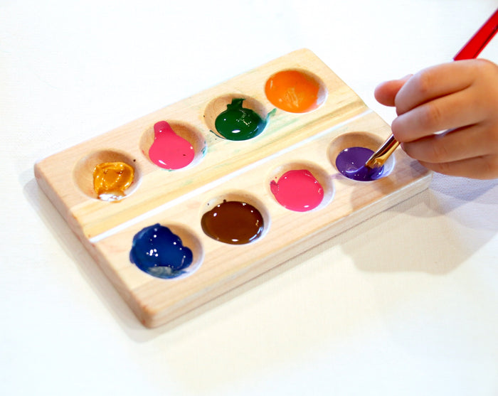Wood Paint Palette