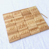 Cursive Double-Letter Tracing Cards