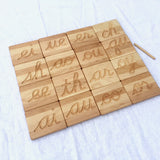 Cursive Double-Letter Tracing Cards