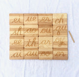 Cursive Double-Letter Tracing Cards