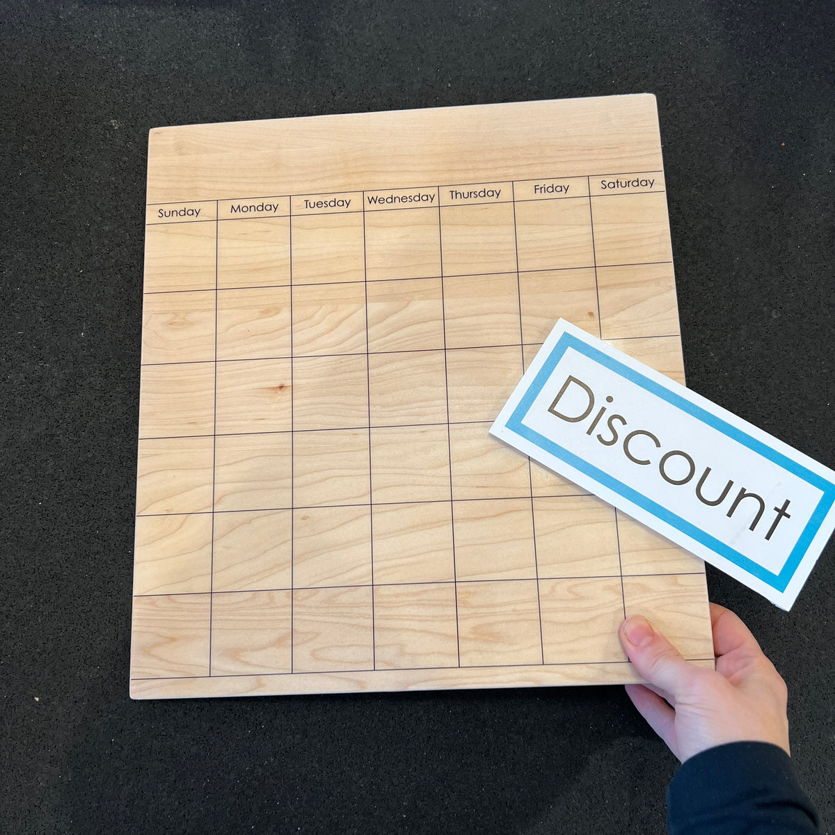 DISCOUNT Dry Erase Chart - Calendar
