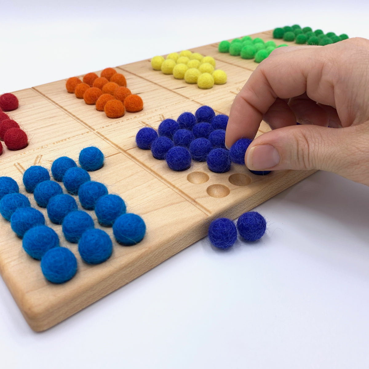 Wooden counting best sale board